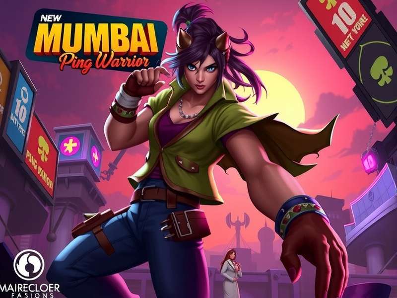 Mumbai Ping Warrior - The Ultimate Indian Gaming Experience Mumbai Ping Warrior Game Cover Art